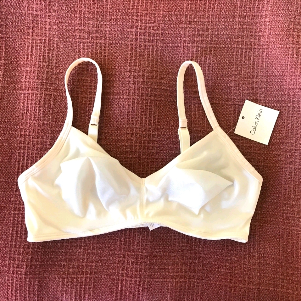 Calvin Klein Ivory Wireless Bra